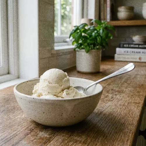 Creamy Vanilla Ice Cream
